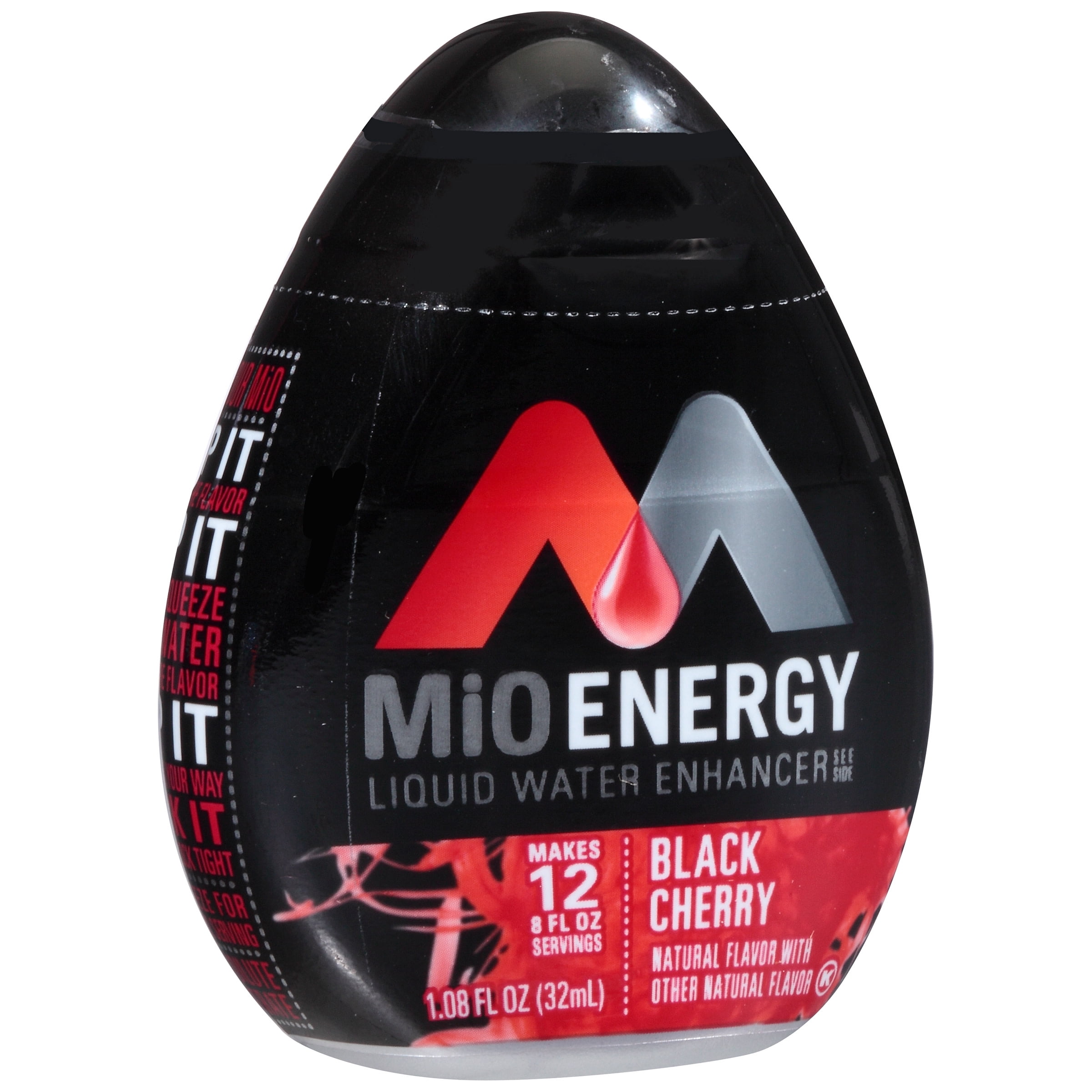 Energy Black Cherry Liquid Water Enhancer