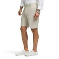 thumbnail image 3 of Men's IZOD Classic Chambray Flat Front Shorts Color: Placid Blue Size: 34, 3 of 4
