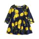 thumbnail image 1 of Odeerbi Niñas Manga Larga Floral Vestido Algodón Princesa Infantil Primavera A-Line Dress, 1 of 3