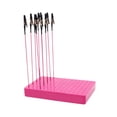 thumbnail image 4 of Soporte de soporte de pintura de 10X Pintura Herramientas de modelado Base Sticks para manualidades de tarjetas Memo de modelado de pasatiempos Clips rosa 20, 4 of 10