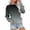 A-F722, variant on XIAOCHA Womens Ombre Gradient Crew Neck Sweatshirt Oversized Long Sleeve Pullover Top Soft Trendy Casual Sweatshirts