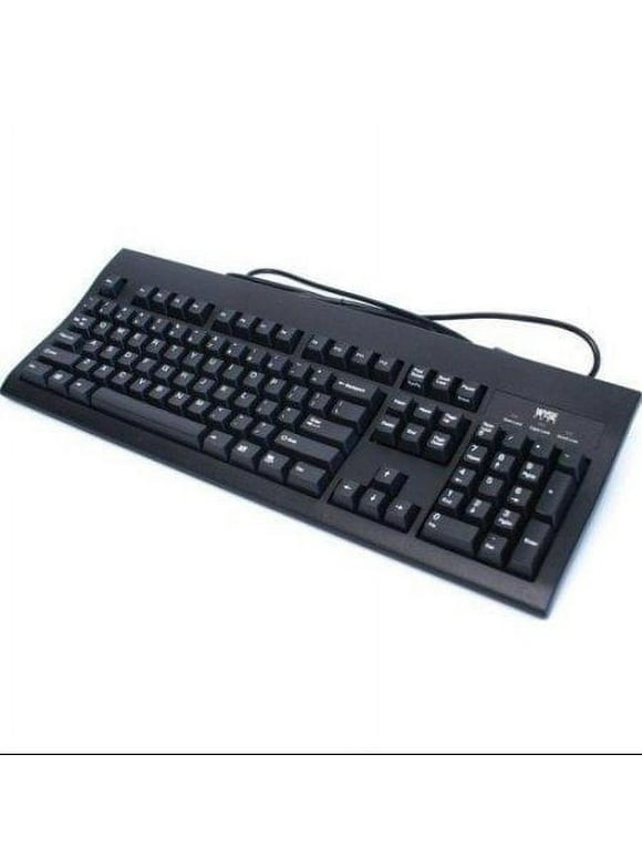 Genuine Wyse Standard 104-Key USB Black Keyboard with PS/2 Port M/N: 901716-06L