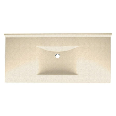 Swanstone 49W x 22D in. Contour Solid Surface Vanity (Best Sand For Bermuda Grass)