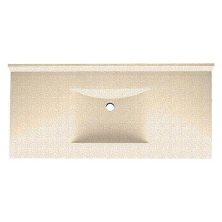 Swanstone 49W x 22D in. Contour Solid Surface Vanity (Best Sand For Bermuda Grass)