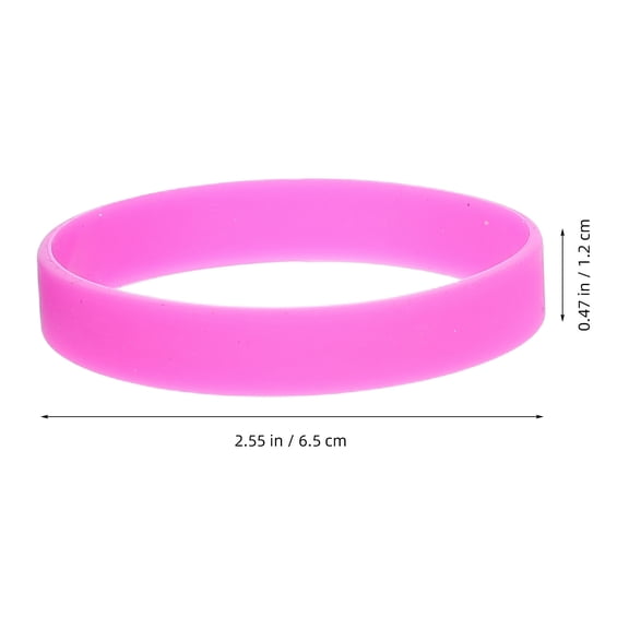 DEEPCRAFF 3-Pack Silicone Wristbands for Men, Stretchable Assorted Color Bracelets Perfect for Events and Daily Wear