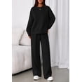 thumbnail image 2 of Conjunto Deportivo PRETTYGARDEN XXL Negro Manga Larga Pantalón Ancho, 2 of 8