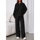 thumbnail image 2 of Conjunto Deportivo PRETTYGARDEN XXL Negro Manga Larga Pantalón Ancho, 2 of 8