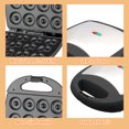 thumbnail image 3 of Rapid 16-Mini Donut Maker with Non-Stick Surface - Effortless Operation for Homemade Desserts, Perfect for Parties & Families - Compact ABS Black Baking Machine, Ideal Gift for Weddings/New Homes,, 3 of 6