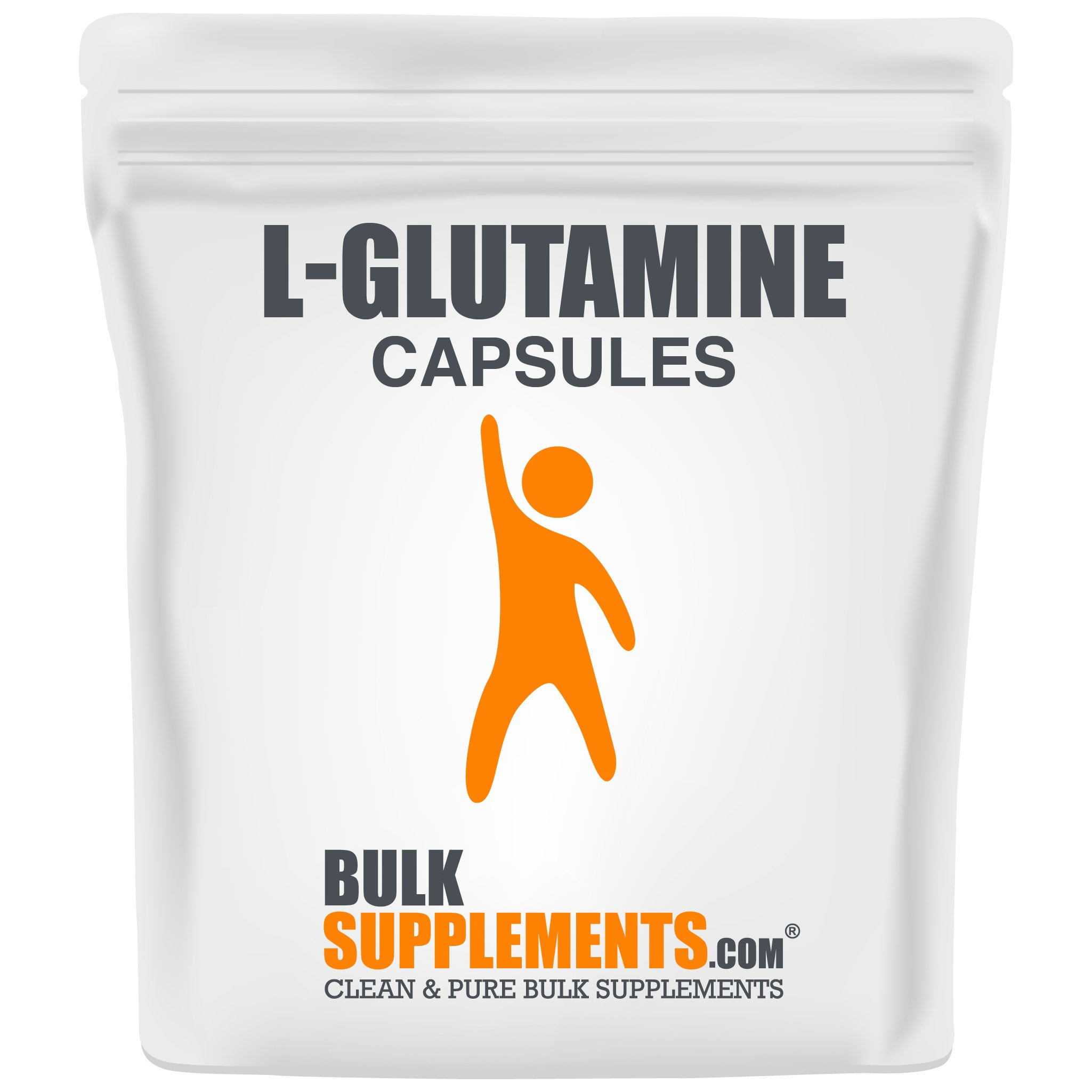 LGlutamine Capsules 1500mg BCAAs Amino Acids
