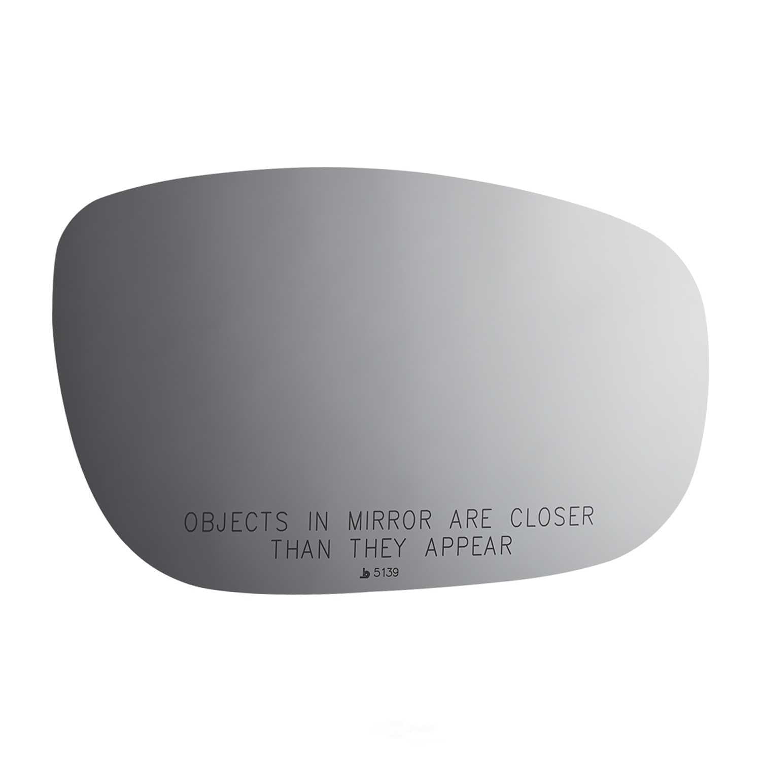 Burco Side View Mirror Replacement Glass - Clear Glass - 5139