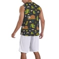 thumbnail image 2 of Sikiie Funny Sloths In The Forest Basketball Jersey Reversible Men's Mesh Athletic Sports Shirts Training Practice S-4XLMedium, 2 of 6