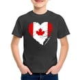 thumbnail image 3 of Chandails Canada pour Tout-Petits Garçons Filles, Feuille d'Érable Imprimée, Chandails à Manches Courtes pour Enfants Garçons, Chandails Tendance pour Garçons, Chandails Garçons 3T, 3 of 3