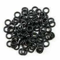 -013 Black FKM/Viton 75 O-Ring 7/16X 1/16 (Pack of 25)