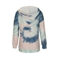 thumbnail image 4 of Tie-Dye Hoodies for Women Plus Size S-5X Trendy Pullover Long Sleeve Sweatshirts with Pocket Casual Loose Comfort Hoodie Tops, 4 of 5