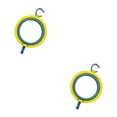thumbnail image 1 of Monstrate Soporte para sombrero apilable Gorra de béisbol Organizador de almacenamiento Perchero Amarillo Amarillo 2piezas Monstrate CBP263187, 1 of 5