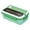 Green, variant on Clearance Under $10 Skegnu Divided Lunch Box, Microwave Heated Plastic Lunch Box, Microwave Oven Student Meal Box Office Worker Portable Tableware Meal Box Lunch Box Containers