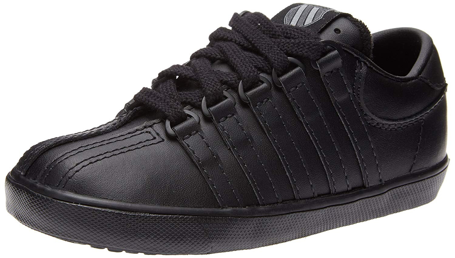 servet Gangster Zeg opzij K-Swiss Shoes Classic Leather Infant Toddler Girls/Boys Black Sneakers -  Walmart.com