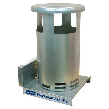 L.B. WHITE Portable Gas Heater,LP,40-225,000 BtuH CV225CZPD110094