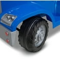 Kid Trax SemiTruck and Trailer RideOn Toy, Blue