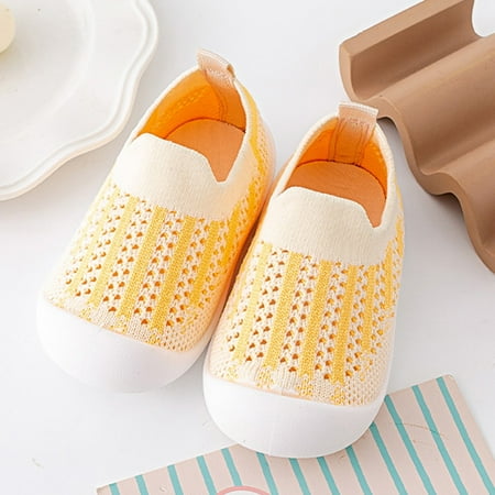 

Hunpta Toddler Shoes Infant Toddler Shoes Mesh Slip On Socks Shoes Soft Sole Non Slip Wear Out Toddler Floor Shoes