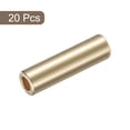 thumbnail image 3 of Unique Bargains 20Pack 25mm Alloy Cord End Lock Rope Fastener End Stoppers for Lanyard, Gold, 3 of 6
