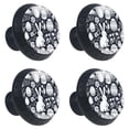 thumbnail image 2 of 4 Pcs Easter Egg Knobs for Kitchen Cabinet Cupboard Dresser Bookcase Drawer Pulls Handles Round Home Decor, 2 of 8