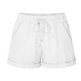 thumbnail image 2 of aidice Womens Fashion Shorts Drawsting Shorts for Women Summer Elastic Comfy Waisted Classic Solid Shorts for Women, 2 of 6