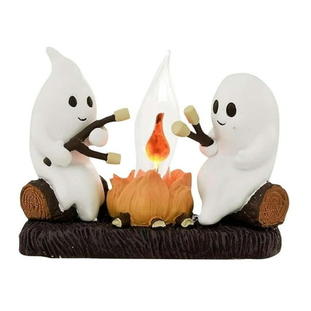 

KAGAYD 2024 Flickering Nightlight 2 Roasting At 3D Fire Night Light 5in LED Night Lights Funny Halloween Decor