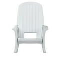 thumbnail image 3 of Semco Chaise Berçante de Porche Tout Temps pour Patio, Blanche (Lot de 4), 3 of 11