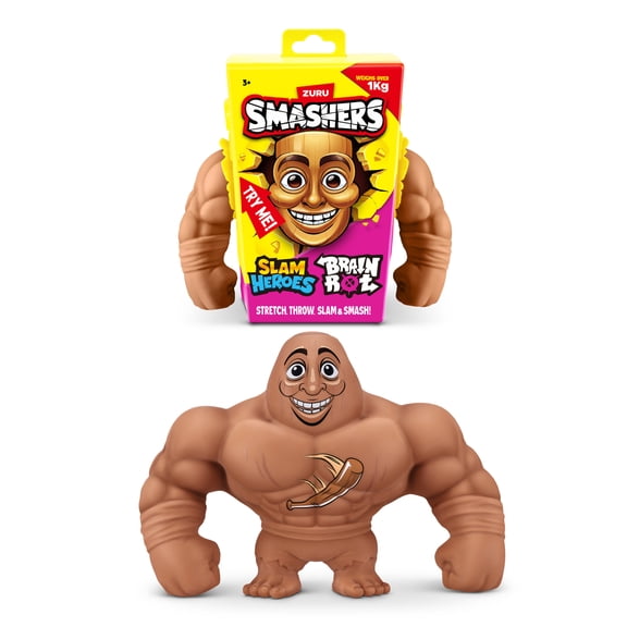 Smashers SLAM Heroes by ZURU, T T T Sahur Stretchable Toy for Boys