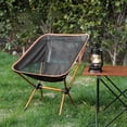 thumbnail image 4 of Silla Plegable Portátil Desmontable para Acampar Al Aire Libre, Silla de Playa, Pesca, Asiento Ultraligero para Viajes, Senderismo y Picnic, A, 4 of 5