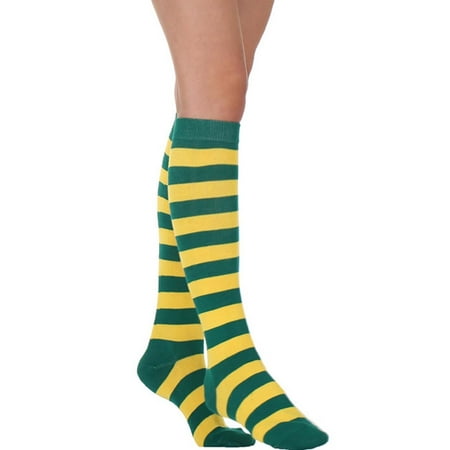 

Zedker Women Stripe Mini Length COSPLAY Cotton Fashion Long Sock Comfortable Socks Clearance