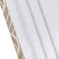 thumbnail image 3 of Pair Hilton Blackout Curtains Thermal Insulated Energy Saving Curtain Panels (Set of 2 Panels)- 108X84 - Taupe, 3 of 5