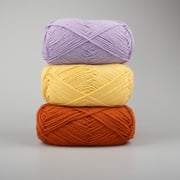 Craft County Medium 4 Acrylic Yarn – 200 Yards of Super Vibrant Yarn for Blankets, Scarves, Hats, More! (Burnt Orange, Single Pack)