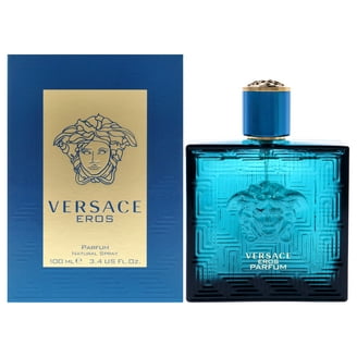 Versace Eros EDP Perfume Spray 3.4 oz - Woody Fresh Cologne for
