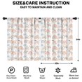 thumbnail image 2 of Blackout Kids Curtains,Boho Bohemia Rainbow Childrens Insulated Curtains Set Of 2,Bedroom Essentials,Toddler Room Decor 42"x54"(106x137cm), 2 of 4