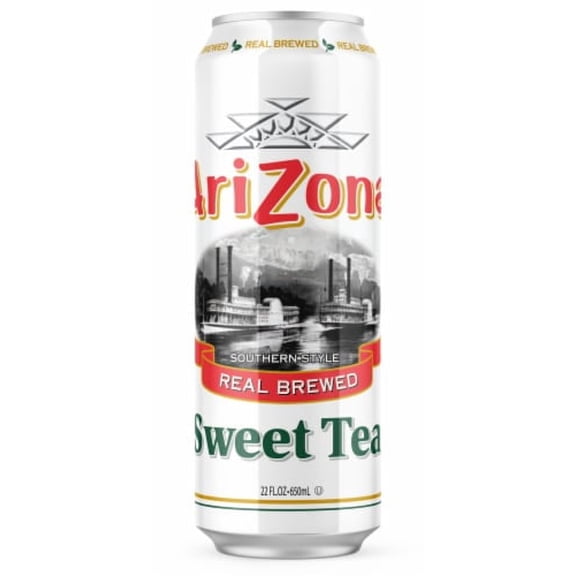 AriZona Southern Style Sweet Iced Tea Can 22 fl oz - Pack of 2