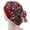 Wine, variant on Weikingp Clearance! Hats for Women, Wrap Retro Stretch Head Muslim Hat Turban Print Hat Women Cap Baseball Caps, Blue