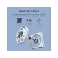thumbnail image 4 of MONTECH HyperFlow Silent 360 White – Ultra-Quiet AIO Liquid CPU Cooler, 3100RPM Pump, Triple Silent Fans, High-Efficiency Radiator for Superior Heat Dissipation, Intel & AMD Compatible, 4 of 6