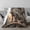 Brown, variant on Sphynx Cat Blanket Surreal Floating Teacup Art, Decorative Throw For Bedroom And Home Decor 50x40