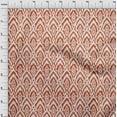 thumbnail image 4 of oneOone Cotton Flex Orange Fabric Ikat Sewing Material Print Fabric By The Yard 40 Inch Wide, 4 of 5