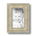 thumbnail image 2 of ArtToFrames 4x6" Silver Panel Picture Frame, Multi Wood Poster Frame, with Regular Glass (FBPL-5094), 2 of 7