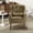 Olive Green, variant on MIKIBAMA Blackish Green Chenille Tufted Side Wingback Accent Chair
