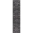thumbnail image 1 of Unique Loom Bromley Vintage Country Rug 2' x 8' 8 Runner Dark Gray/Ivory, 1 of 1