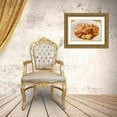 thumbnail image 3 of Kaveney, Wendy 24x18 Gold Ornate Wood Framed with Double Matting Museum Art Print Titled - Italy, Positano Gnocchi, a potato or bread dish, 3 of 4