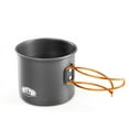 thumbnail image 3 of GSI Outdoors Lightweight Aluminum Dark Grey Halulite Bottle Cup 20 fl oz, 3 of 3