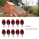 thumbnail image 4 of Niples De Agua, Niples De Agua Para Pollos Bola De Acero Roja De 360 ​​​​grados Para Granja Avícola Para Aves De Corral, 4 of 7