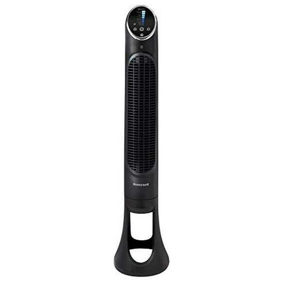 Honeywell HYF290B Quietset 8-Speed Whole-Room Tower Fan With Remote Control & Oscillating Motion Black Black