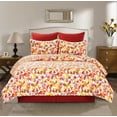 thumbnail image 3 of Cordelia Reversible Fall Botanical Full/Queen Quilt Set, 3 of 8