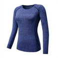 thumbnail image 1 of Women‘s Compression Tops  Performance Athletic Long Sleeve Shirt Moisture Wicking Gym Yoga Running Workout T-Shirt, 1 of 4